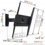 Vogels | Wall mount | MA3030-A1 | Full motion | 32-65 "" | Maximum weight (capacity) 25 kg | Black - 5